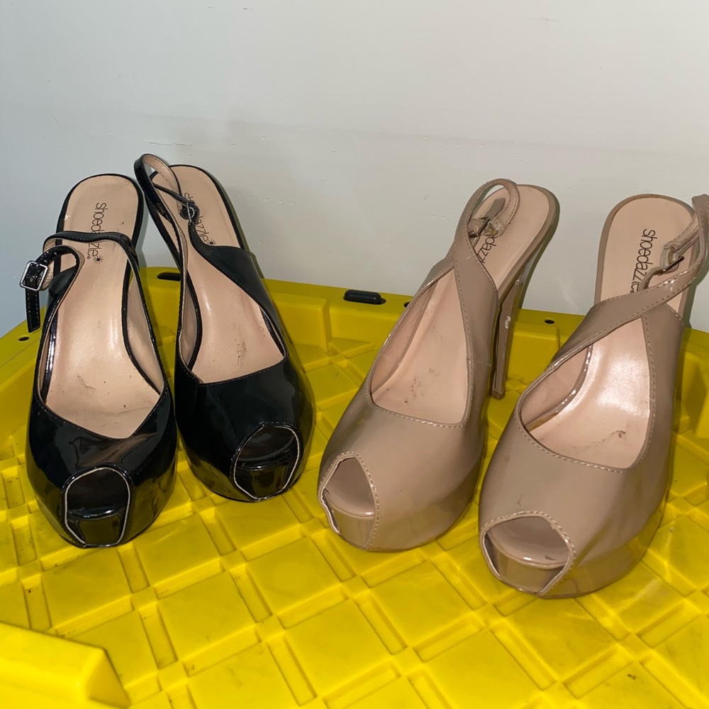 Shoe Dazzle Heels - 2 Pairs